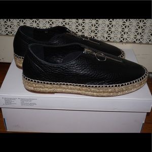 Alexander Wang Devon Leather Espadrille’s